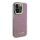 Чехол Guess для iPhone 15 Pro PC/TPU Faceted Mirror Disco Твердый розовый - фото 3