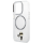 Чехол Lagerfeld для iPhone 15 Pro PC/TPU NFT Karl & Choupette Metal ring Hard Прозрачный (MagSafe) - фото 3