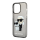 Чехол Lagerfeld для iPhone 15 Pro PC/TPU NFT Karl & Choupette Hard Блеск Черный - фото 3