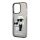 Чехол Lagerfeld для iPhone 15 Pro Max PC/TPU NFT Karl & Choupette Hard Блеск Черный - фото 3