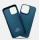 Чехол накладка K-Doo Keivlar для iPhone 15 Pro Max, черный - синий - фото 3