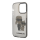 Чехол Lagerfeld для iPhone 15 Pro Max PC/TPU NFT Karl & Choupette Hard Блеск Черный - фото 4