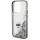 Чехол Lagerfeld для iPhone 15 Pro Max Liquid Glitter NFT Choupette Hard Прозрачный/черный - фото 4