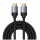 Адаптер-кабель Baseus Enjoyment Series 4KHD Male To 4KHD Male Adapter Cable 1.5m Темно-серый - фото 1