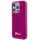 Чехол Guess для iPhone 15 Pro Sequins Script metal logo Hard Фуксия - фото 1
