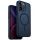 Чехол Uniq для iPhone 15 Pro Max Lifepro Xtreme Мишура Синяя (MagSafe) - фото 1
