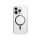 Чехол Elago для iPhone 15 Pro Max HYBRID (pc/tpu) Прозрачный/черный (MagSafe) - фото 2