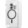 Чехол Elago для iPhone 15 Pro HYBRID (pc/tpu) Прозрачный/черный (MagSafe) - фото 4