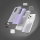 Чехол Elago для iPhone 15 Pro Max GLIDE (tpu+pc) Прозрачный/фиолетовый (MagSafe) - фото 5
