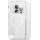 Чехол Elago для iPhone 15 Pro Max HYBRID (pc/tpu) Прозрачный/белый (MagSafe) - фото 4