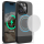 Чехол Elago для iPhone 15 Pro GLIDE (tpu+pc) Темно-серый/черный (MagSafe) - фото 1