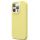 Чехол Elago для iPhone 15 Pro Soft silicone (Liquid) Желтый - фото 1