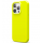Чехол Elago для iPhone 15 Pro Soft silicone (Liquid) Неоново-желтый - фото 1