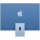 Apple iMac 24" Retina 4.5K (2024) M4, 10-Core, 16 ГБ, 256 ГБ SSD, 10-Core GPU, A2439, русская раскладка, синий 2