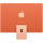 Apple iMac 24" Retina 4.5K (2024) M4, 10-Core, 16 ГБ, 256 ГБ SSD, 10-Core GPU, A2439, русская раскладка, оранжевый 2