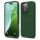Чехол-накладка Elago Soft Silicone (Liquid) для iPhone 16 Pro Max, силикон, «альпийский зелёный» / Alpine Green