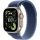Apple Watch Ultra 3 (2025), 49 мм, корпус «натуральный титановый», ремешок Trail синий/ярко-синий (M/L)