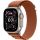 Apple Watch Ultra 3 (2025), 49 мм, корпус «натуральный титановый», ремешок Alpine терракота (M/L)