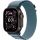 Apple Watch Ultra 3 (2025), 49 мм, корпус «чёрный титановый», ремешок Alpine светло-голубой (M/L)