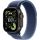 Apple Watch Ultra 3 (2025), 49 мм, корпус «чёрный титановый», ремешок Trail синий/ярко-синий (M/L)