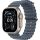 Apple Watch Ultra 3 (2025), 49 мм, корпус «натуральный титановый», ремешок Ocean «якорный синий» (M/L)