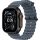 Apple Watch Ultra 3 (2025), 49 мм, корпус «чёрный титановый», ремешок Ocean «якорный синий» (M/L)