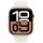 Apple Watch Series 10 (2024) 42 мм, алюминиевый корпус «розовое золото», спортивный ремешок «светлые румяна», (S/M) 2