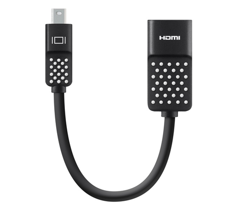Фото переходника Belkin c mini DisplayPort на HDMI (4K), черного