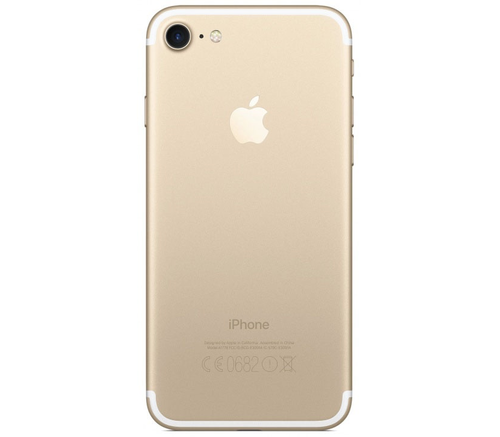 Вид Apple iPhone 7 128GB Gold сзади