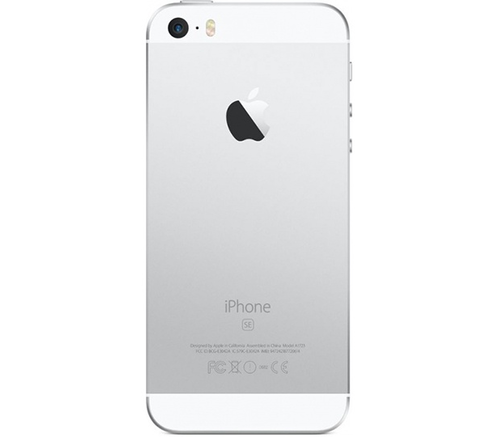 Apple iPhone 5S 16Gb Silver - задняя стенка