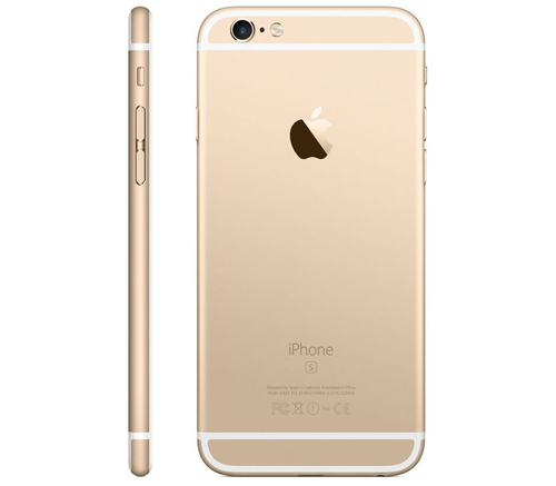 Apple iPhone 6S 32GB Gold (вид сбоку)