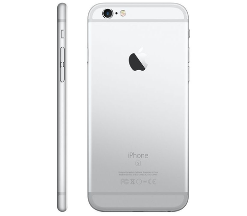 Apple iPhone 6S 32GB Silver (вид сбоку)