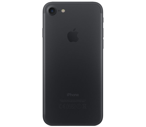 Вид Apple iPhone 7 128GB Black сзади