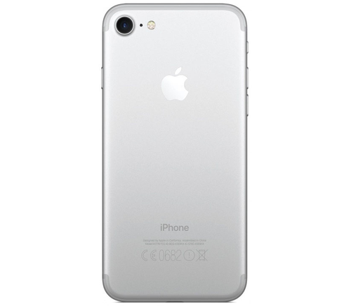 Вид Apple iPhone 7 256GB Silver сзади