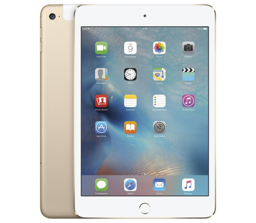 Apple iPad mini 4 Wi-Fi + Cellular 128GB Gold (золотистый)