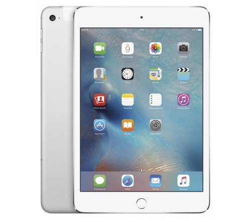 Apple iPad mini 4 Wi-Fi + Cellular 128GB Silver (серебристый)