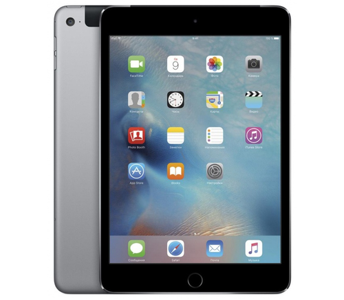 Apple iPad mini 4 Wi-Fi + Cellular 128GB Space Gray (Серый космос)