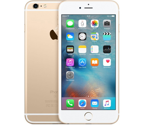 Apple iPhone 6S Plus 32GB Gold (полный вид)