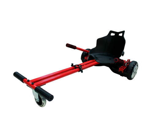 Фото ховеркарта (коляски) для гироскутера, красного