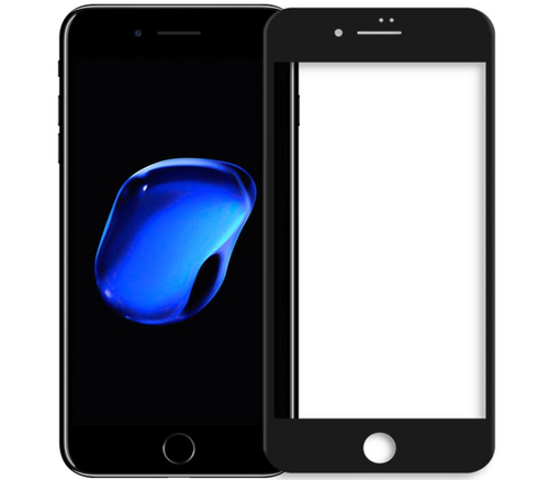 Защитное стекло Onext для телефона Apple iPhone 7 Plus 3D, черное