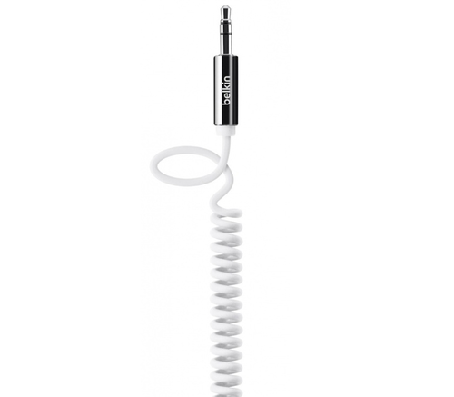 Акустический кабель Belkin 3.5 мм, витой, 1,8 м, белый, AV10126CW06-WHT