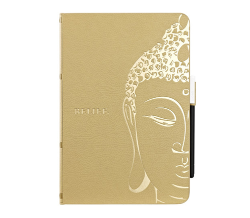 Фото чехла Ozaki O!coat Wisdom Buddhist Scripture для iPad mini, светло-коричневый