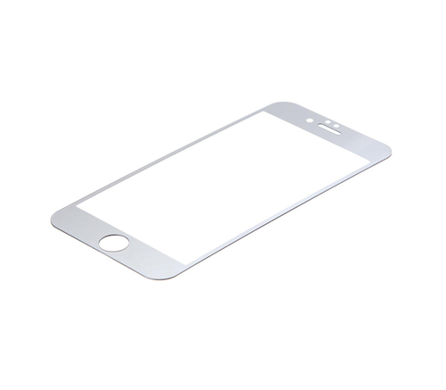 Фото Защитного стекла с титановой окантовкой iPhone 6/6S, серебряный