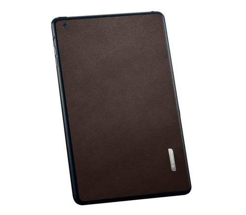 фото товара Защитная наклейка для iPad mini SGP Skin Guard Set Series Leather, коричневая