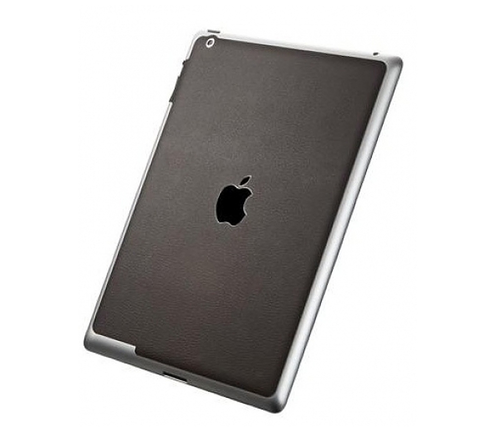 фото Защитная наклейка для iPad 2/iPad air 2 SGP Skin Guard Set Series Leather, коричневая