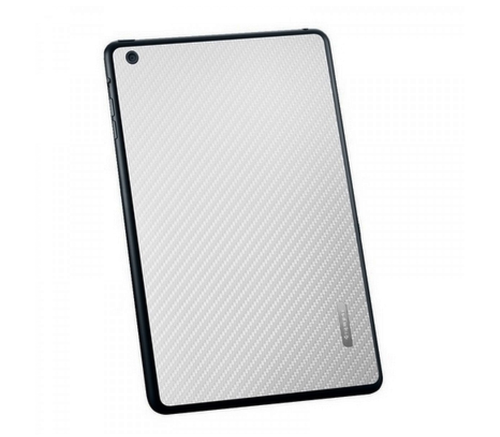 фото Защитная наклейка для iPad mini SGP Skin Guard Set Series Carbon, белая