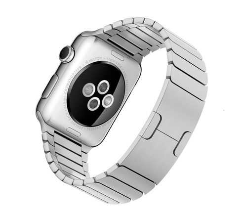 Фото стального браслета HOCO для Apple Watch, серебристого