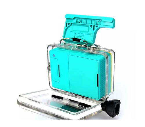 фото товара Влагозащитный чехол aqua-box для камеры Xiaomi Yi Action, зеленый