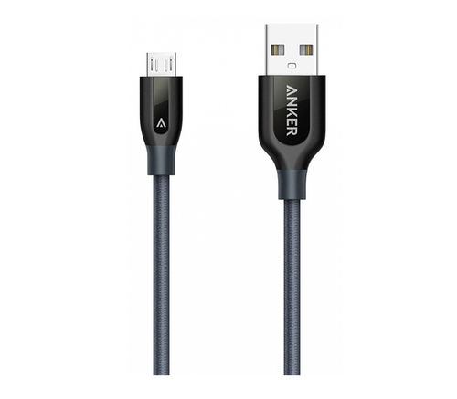 фото товара Кабель Anker PowerLine+ USB-C/USB 3.0, 0.9м, серый, A8168HA1