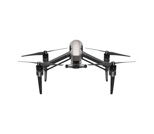 Квадрокоптер DJI Inspire 2 без видеокамеры, пульта, акб и зарядного устройства, темно-серый-фото